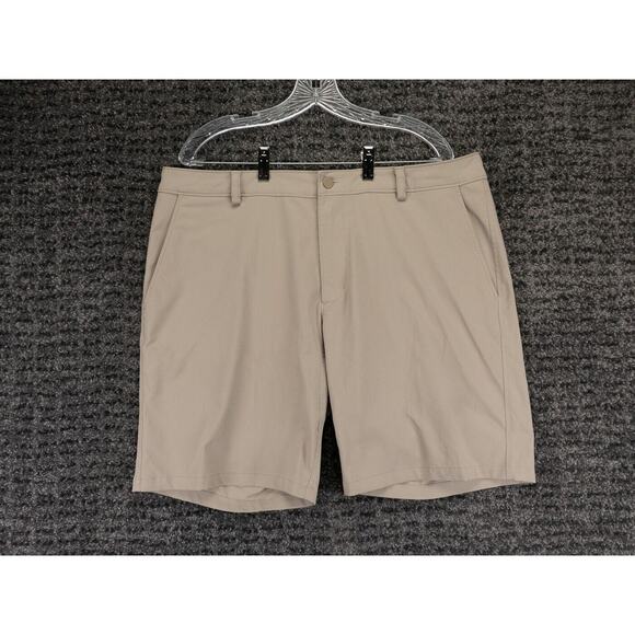 The North Face Shorts Mens 38 Inseam 10 Beige Chino Stretch Casual Golf Preppy - Picture 1 of 14